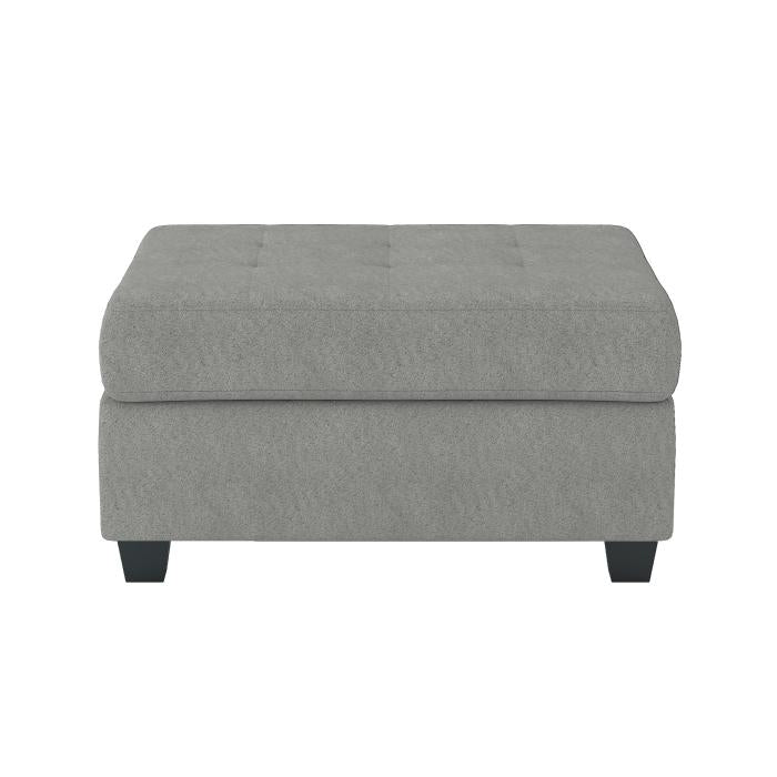 9507GRY-4 - Storage Ottoman Half Price Furniture