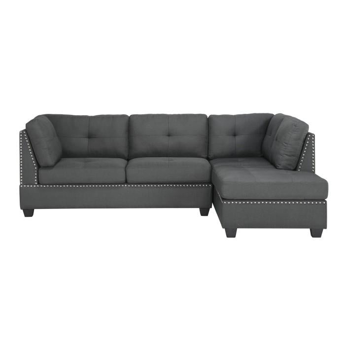 9566DG*SC - (2)2-Piece Sectional with Right Chaise Half Price Furniture