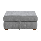 9624GY-4 - Storage Ottoman Half Price Furniture