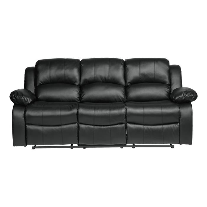 9700BLK-3 - Double Reclining Sofa Half Price Furniture