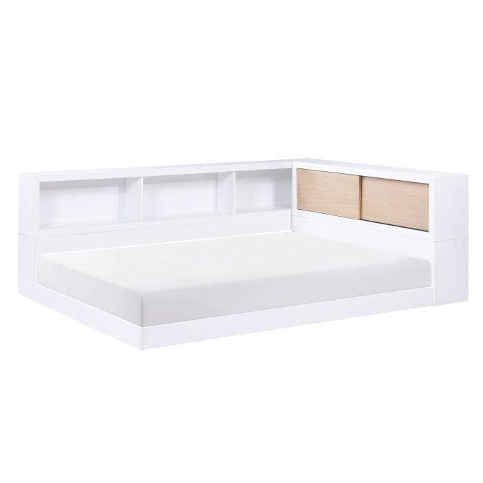 B2012BCF-1BC* - (4) Full Bookcase Corner Bed Half Price Furniture