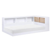 B2012BCT-1BC* - (4) Twin Bookcase Corner Bed Half Price Furniture