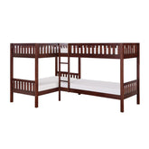 B2013CNDC-1* - (3) Corner Bunk Bed Half Price Furniture