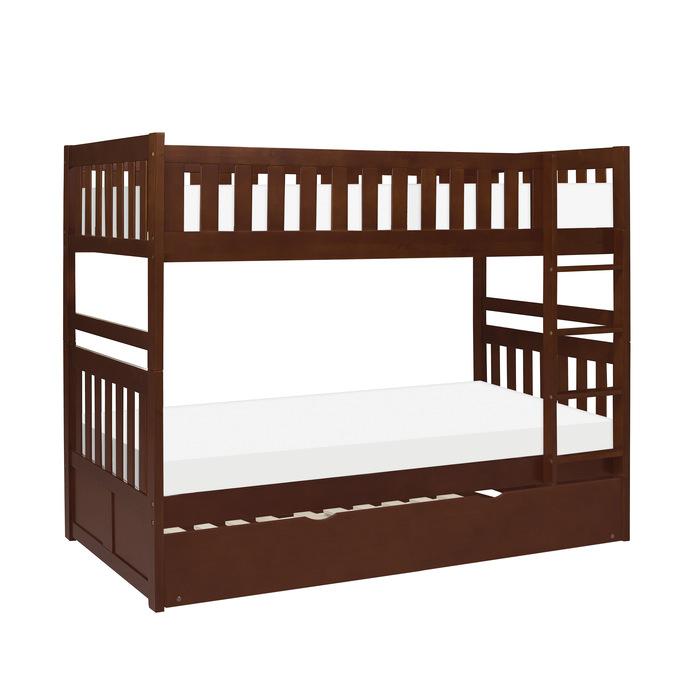 B2013DC-1*R - (4) Twin/Twin Bunk Bed with Twin Trundle Half Price Furniture