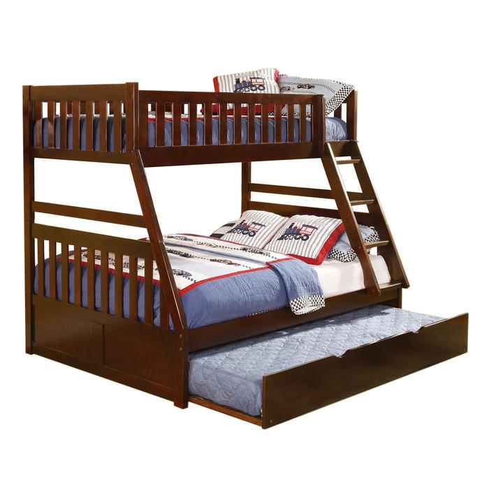 B2013TFDC-1*R - (4) Twin/Full Bunk Bed with Twin Trundle Half Price Furniture