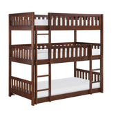 B2013TTTDC-1* - (3) Triple Bunk Bed Half Price Furniture