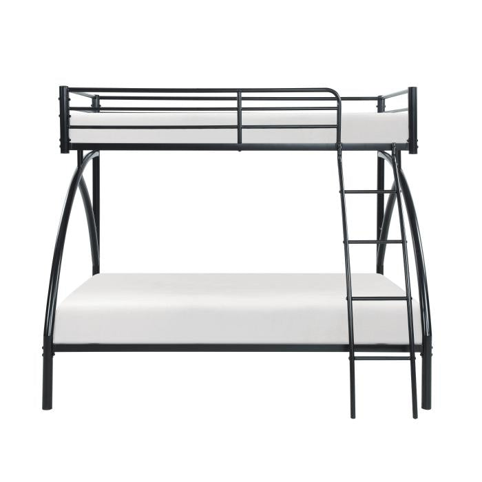 B2020BKTF-1 - Twin/Full Bunk Bed Half Price Furniture