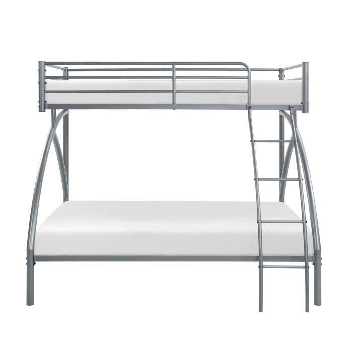 B2020GYTF-1 - Twin/Full Bunk Bed Half Price Furniture