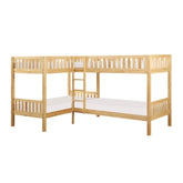 B2043CN-1* - (3) Corner Bunk Bed Half Price Furniture