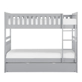 B2063-1*R - (4) Twin/Twin Bunk Bed with Twin Trundle Half Price Furniture