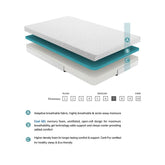 MT-NG06F - 6" Full Gel-Infused Memory Foam Mattress Half Price Furniture