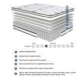 MT-PH12CK - 12" California King Hybrid Mattress Half Price Furniture