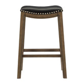 5682BLK-29 - 29 Pub Height Stool, Black Half Price Furniture