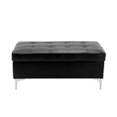 8378BLK-4 - Ottoman Half Price Furniture