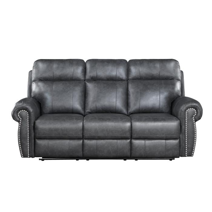 9488GY-3PW - Power Double Reclining Sofa Half Price Furniture