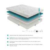 MT-G10CK - 10" California King Gel-Infused Memory Foam Mattress Half Price Furniture