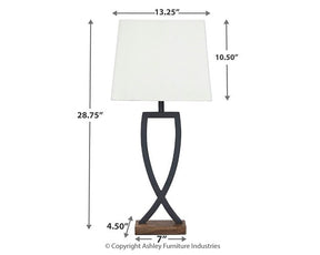 Makara Table Lamp (Set of 2) - Half Price Furniture