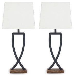 Makara Table Lamp (Set of 2)  Half Price Furniture