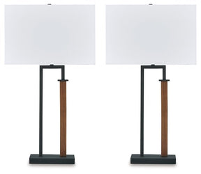 Voslen Table Lamp (Set of 2) Half Price Furniture