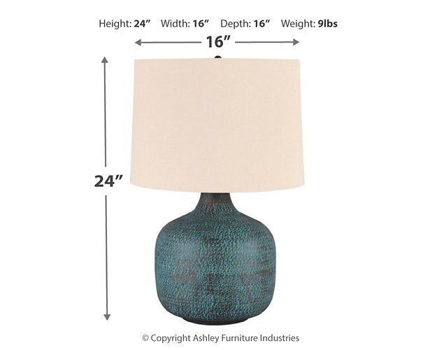 Malthace Table Lamp - Half Price Furniture