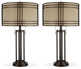 Hanswell Lamp Set Half Price Furniture