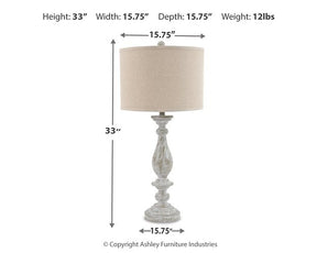 Bernadate Table Lamp (Set of 2) - Half Price Furniture