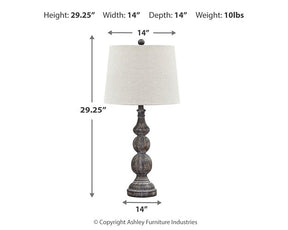 Mair Table Lamp (Set of 2) - Half Price Furniture