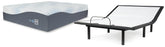 Millennium Luxury Gel Latex and Memory Foam Mattress and Base Set  Half Price Furniture