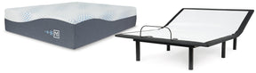 Millennium Luxury Gel Latex and Memory Foam Mattress and Base Set Half Price Furniture