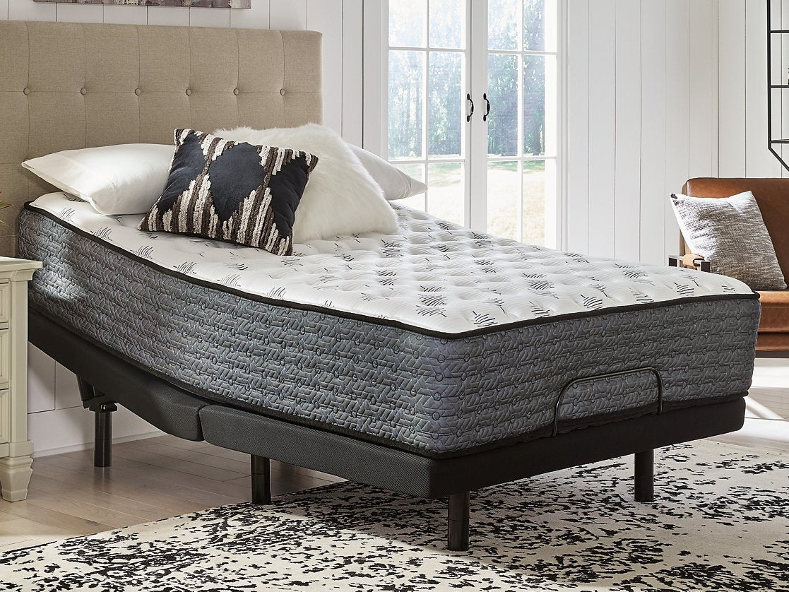 Ultra Luxury Firm Tight Top with Memory Foam Mattress and Base Set - Half Price Furniture