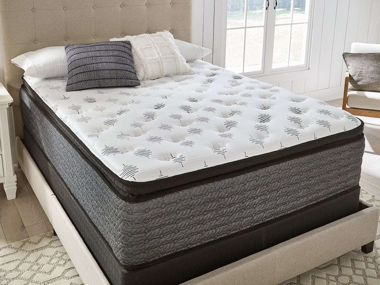 Ultra Luxury PT with Latex California King Mattress - Half Price Furniture