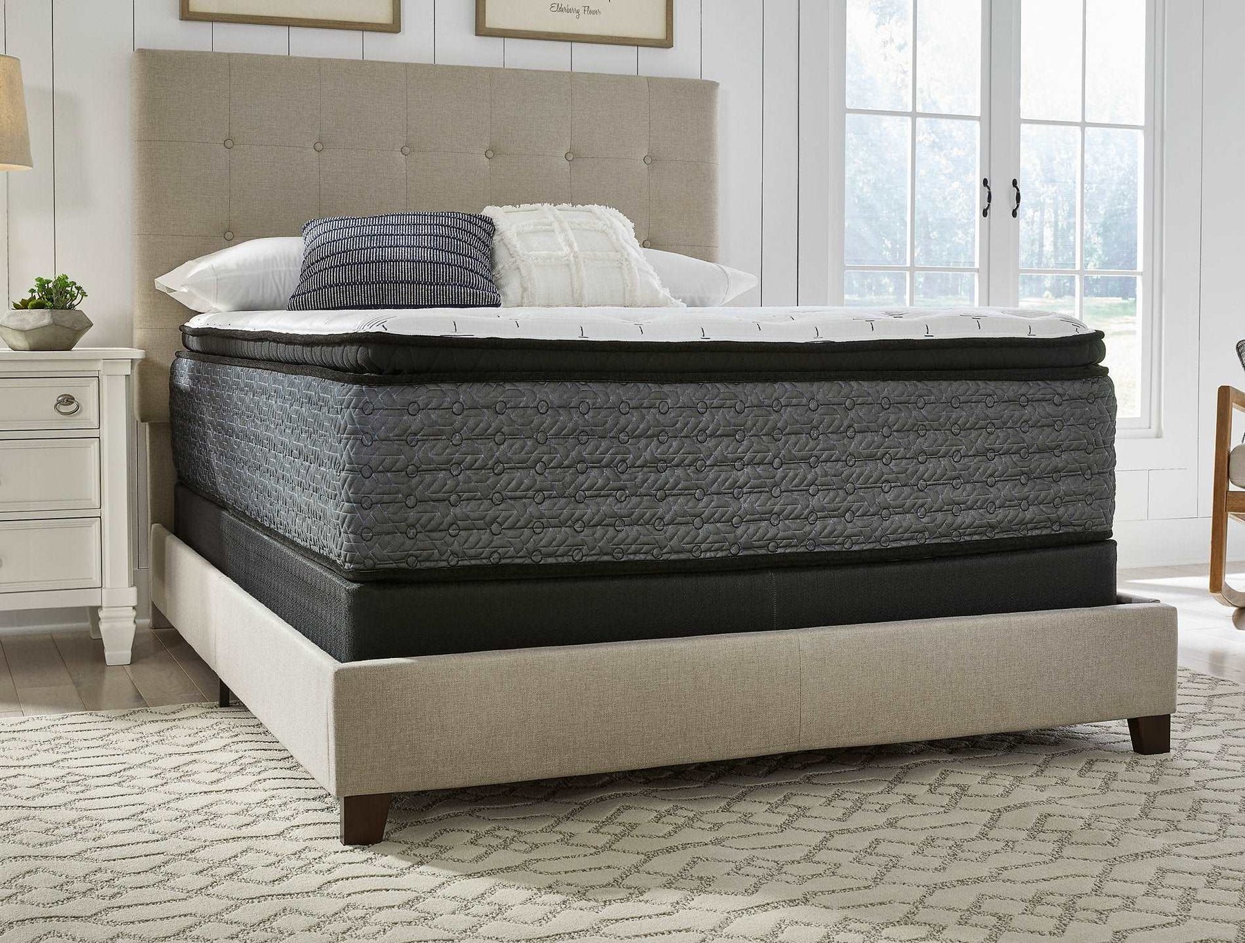 Ultra Luxury PT with Latex California King Mattress - Half Price Furniture