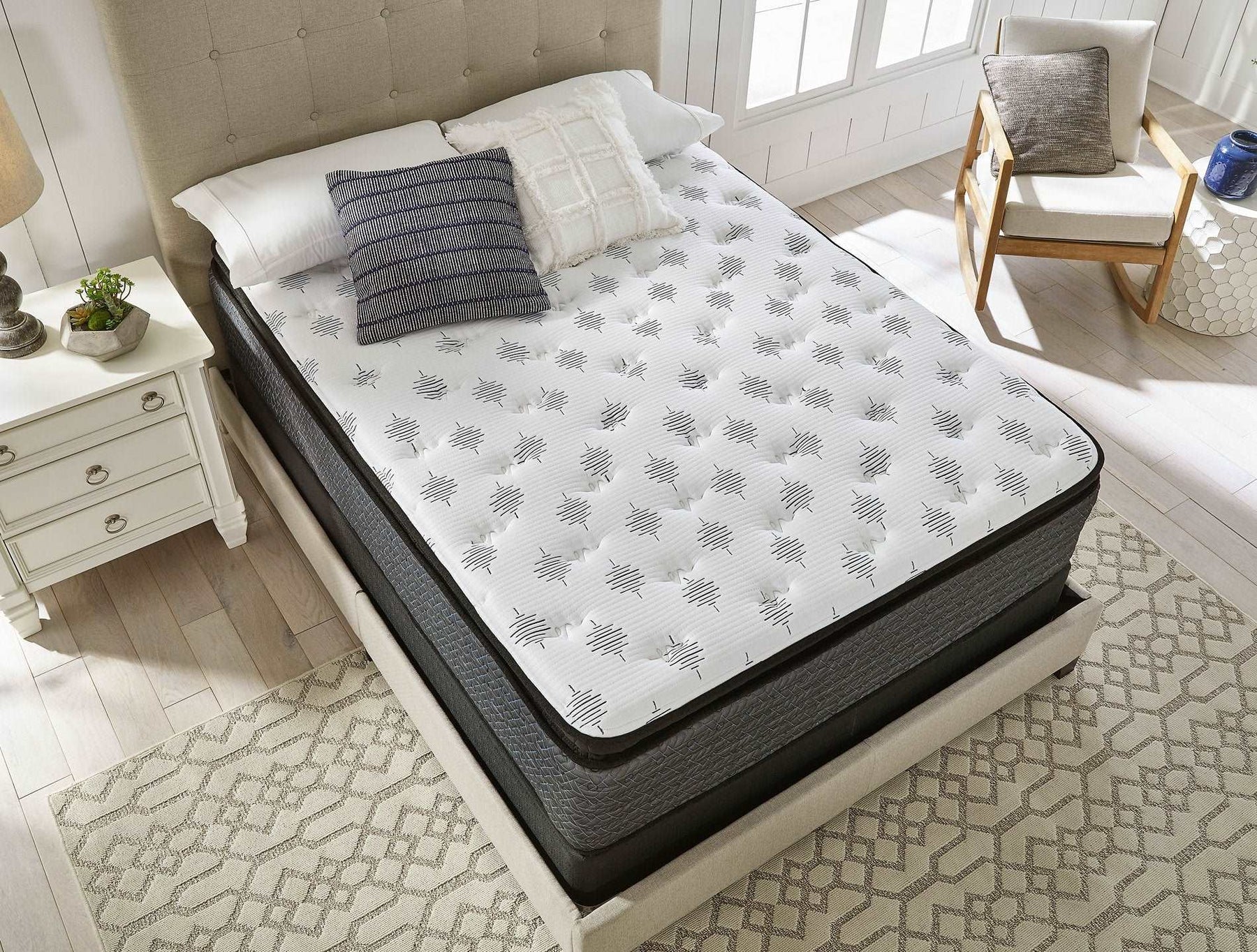 Ultra Luxury PT with Latex California King Mattress - Half Price Furniture