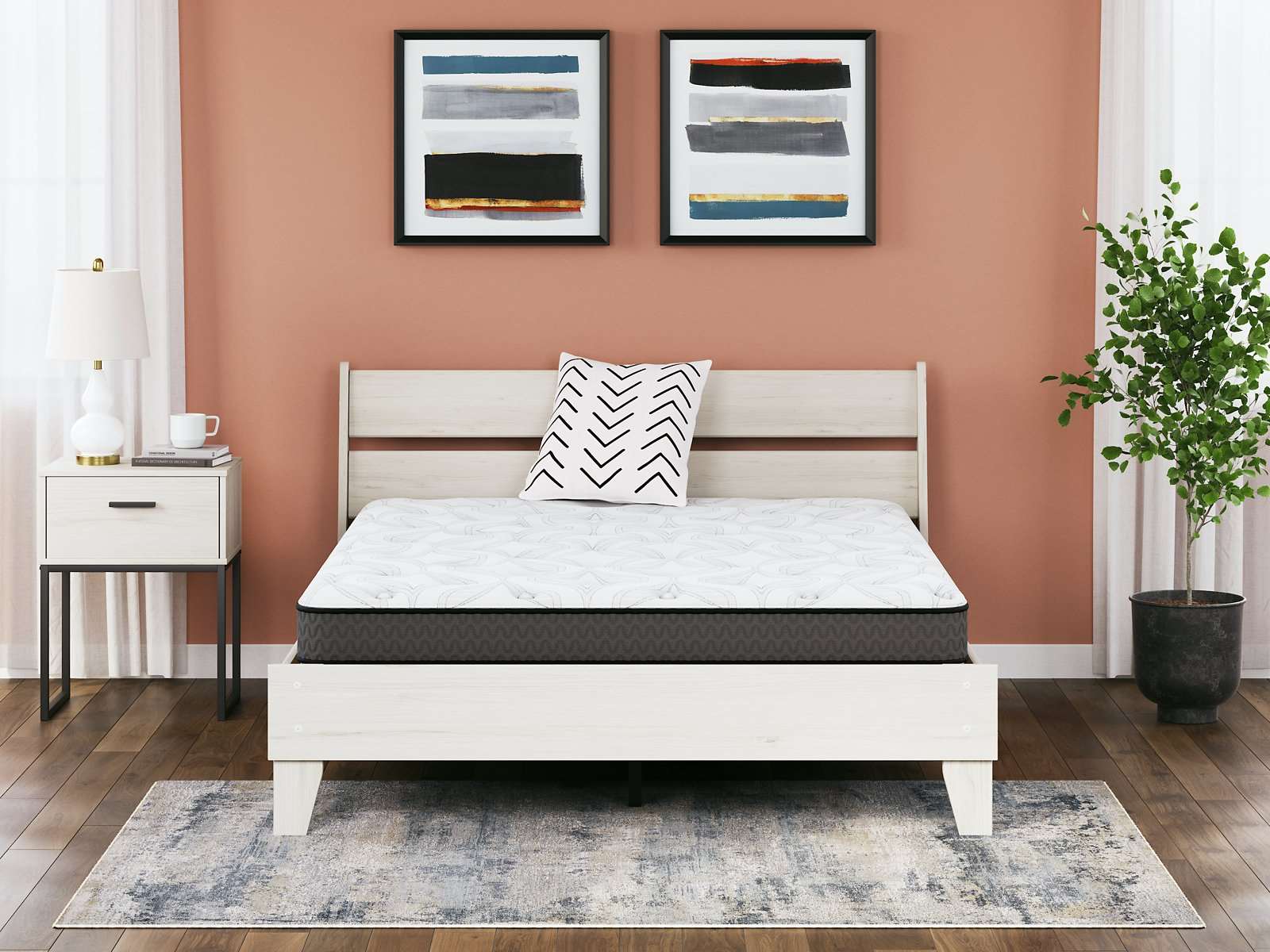 8 Inch Bonnell Hybrid Mattress - Half Price Furniture