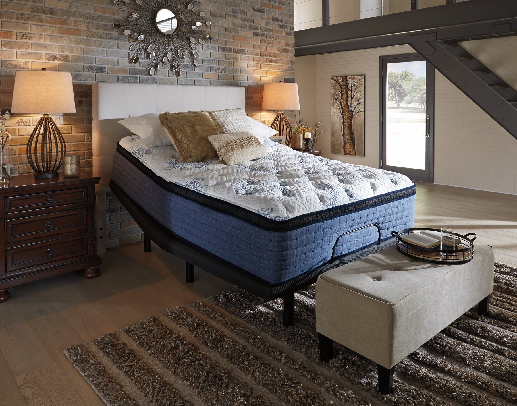 Mt Dana Euro Top Mattress Set - Half Price Furniture