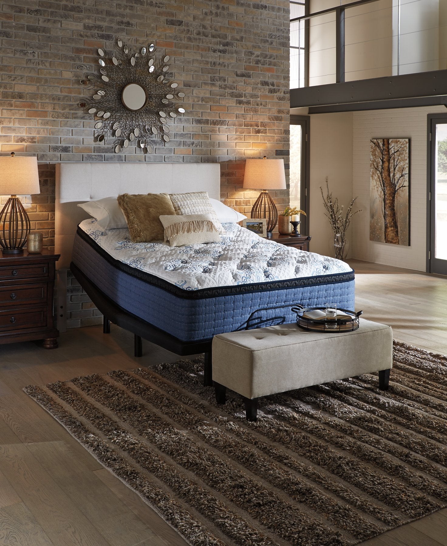 Mt Dana Euro Top Mattress Set - Half Price Furniture