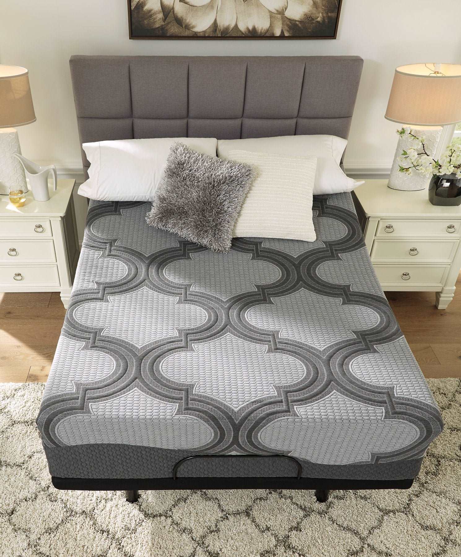 14 Inch Ashley Hybrid Mattress Set - Half Price Furniture