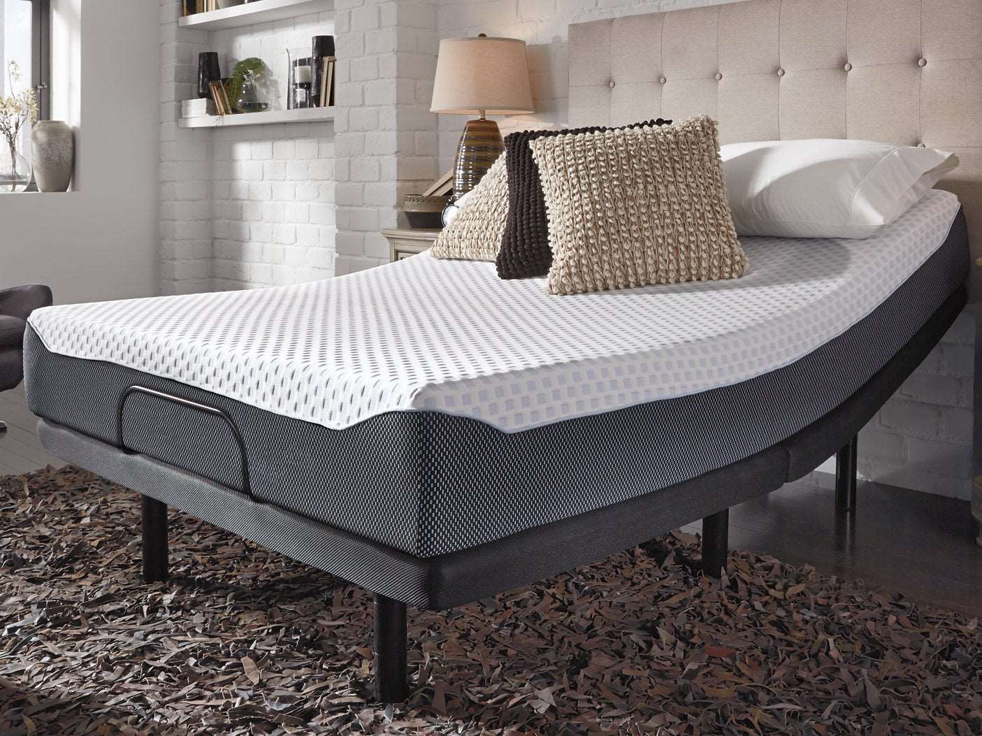 10 Inch Chime Elite Mattress and Foundation - Half Price Furniture