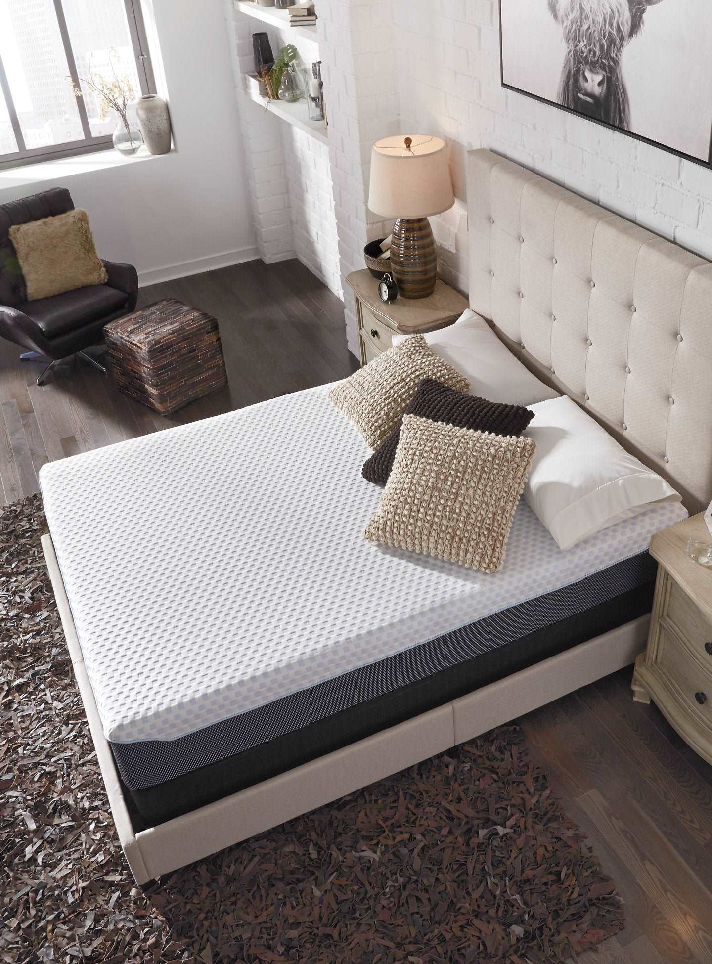 10 Inch Chime Elite Memory Foam Mattress in a box - Half Price Furniture