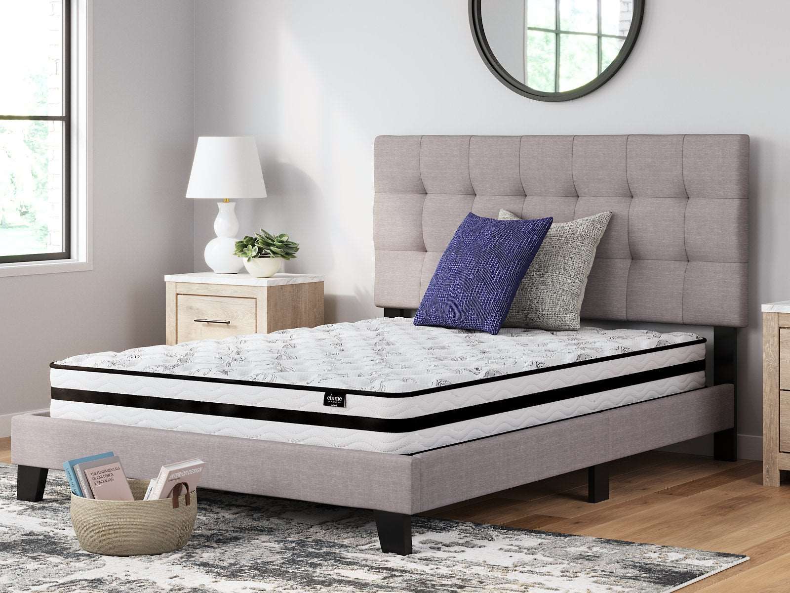 8 Inch Chime Innerspring Mattress in a Box - Half Price Furniture