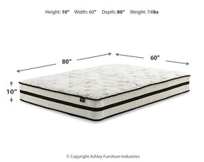 Chime 10 Inch Hybrid Mattress Set - Half Price Furniture