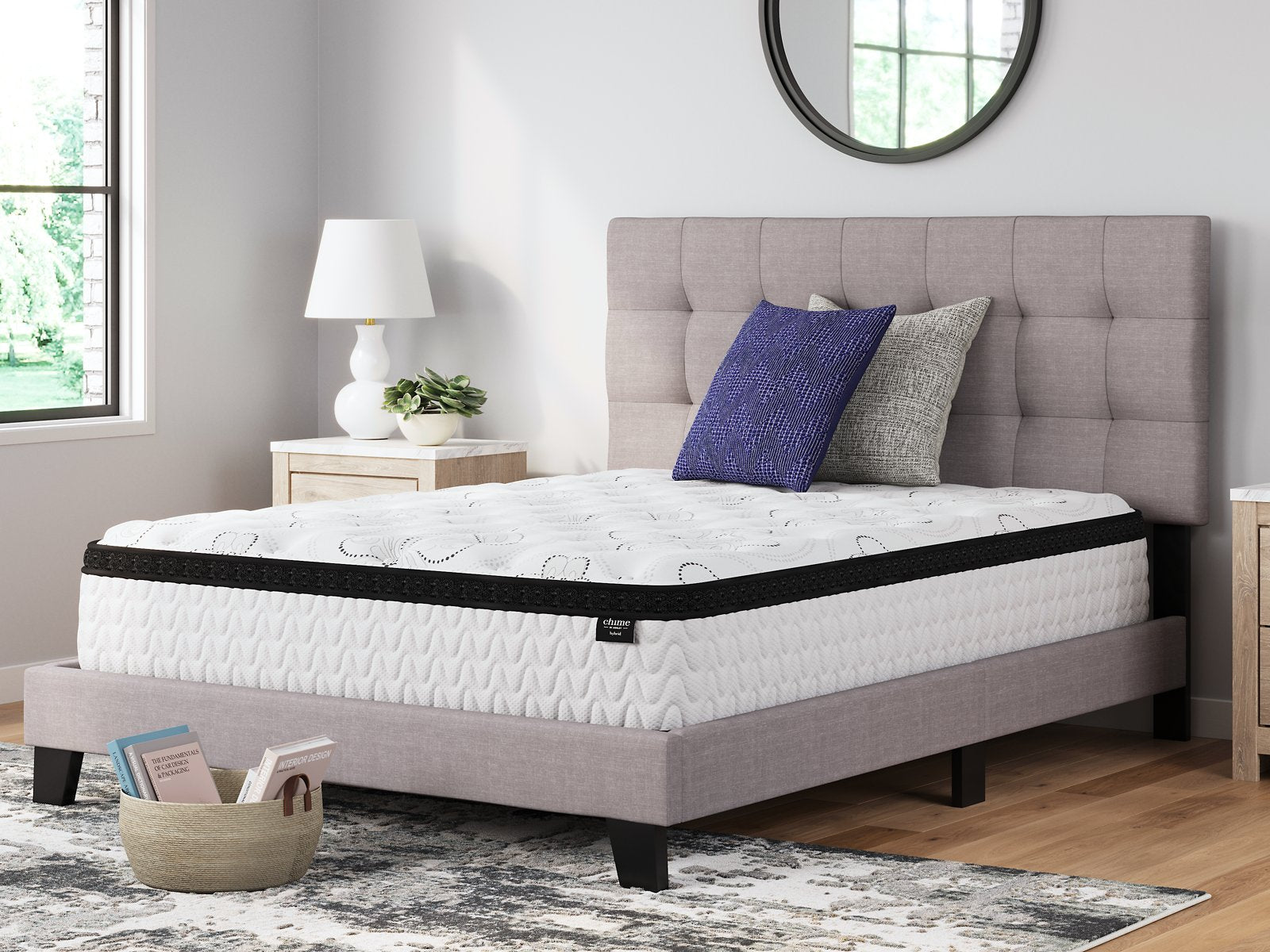 Chime 12 Inch Hybrid Mattress in a Box - Half Price Furniture