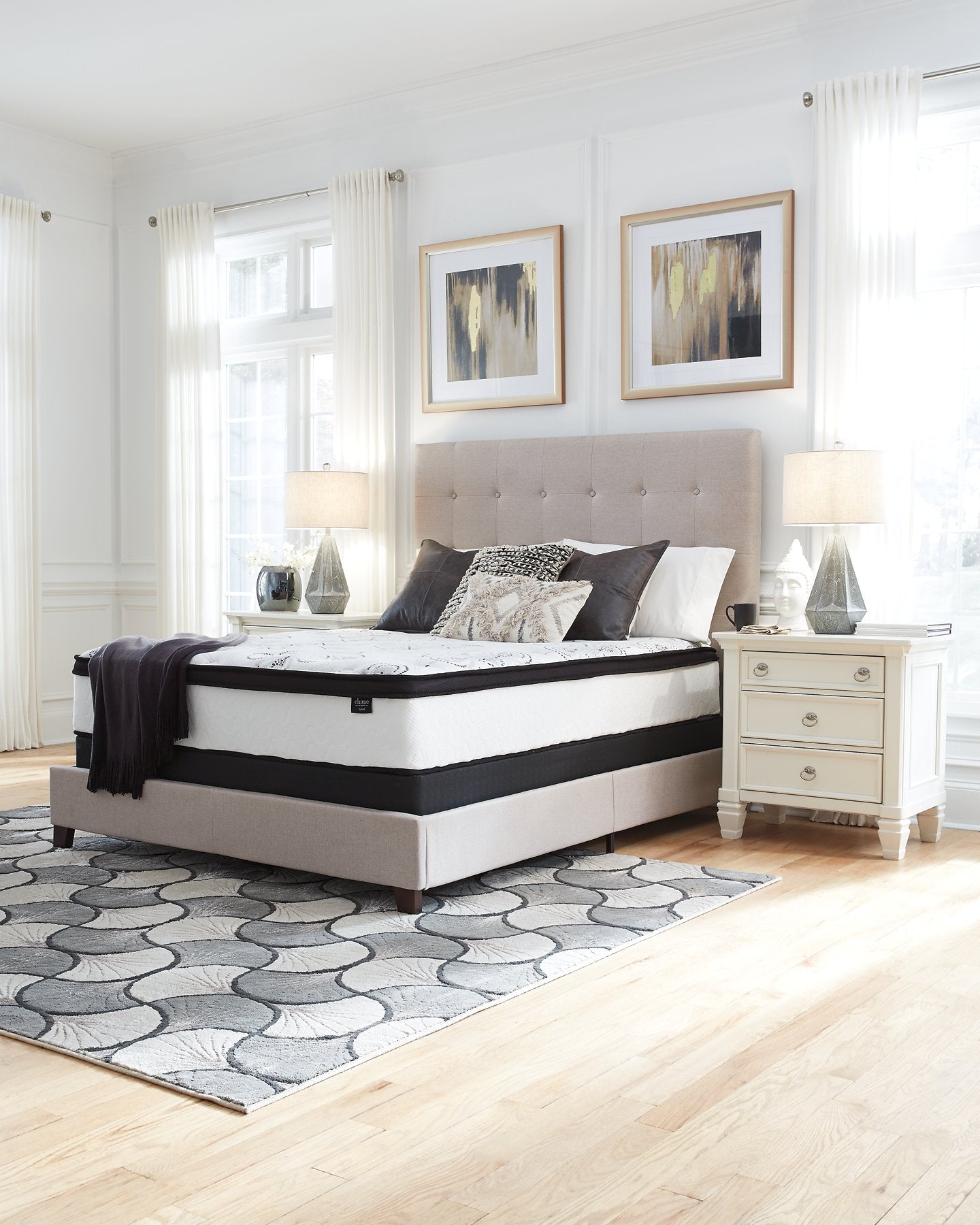 Chime 12 Inch Hybrid Mattress in a Box - Half Price Furniture