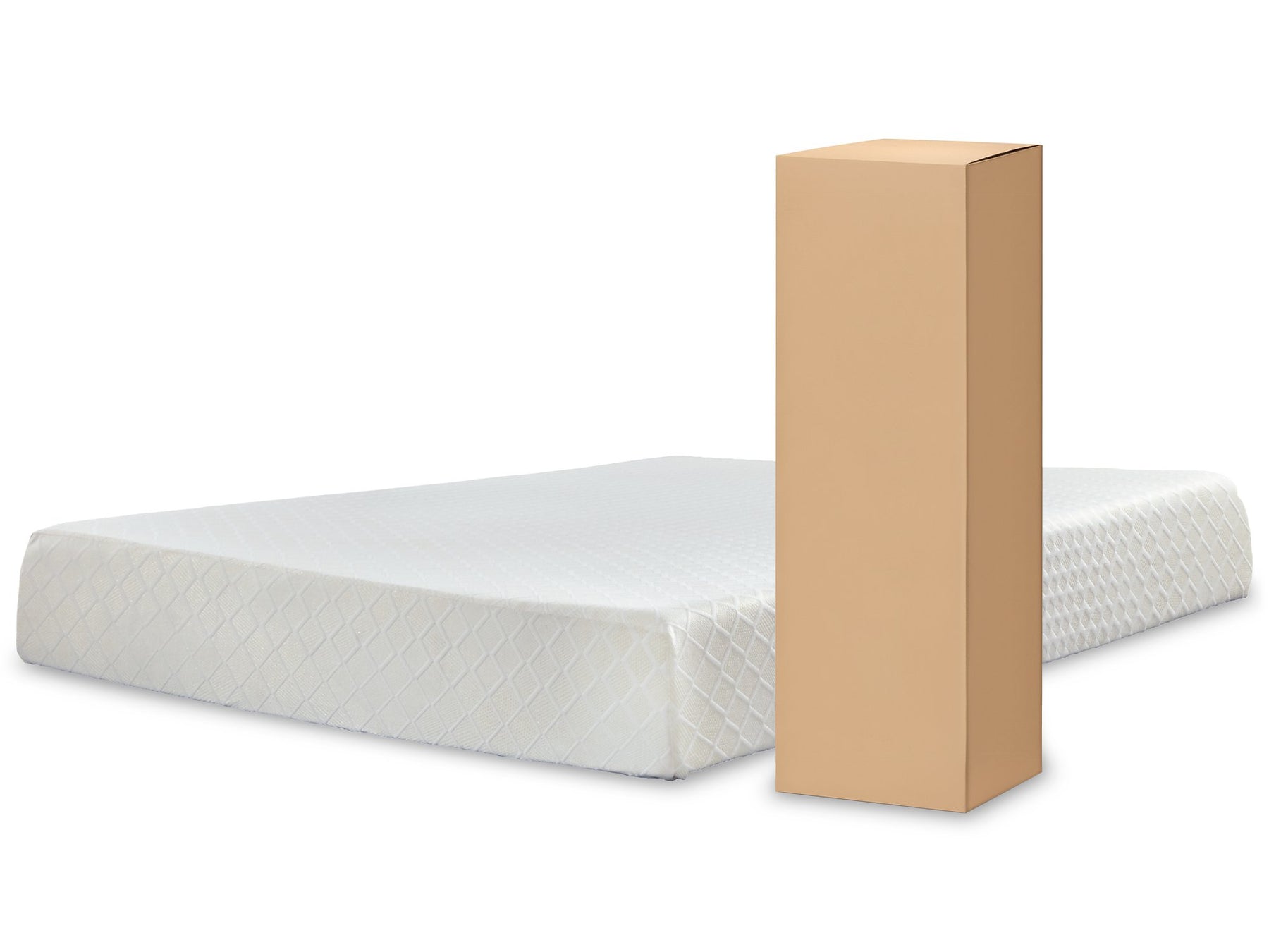 10 Inch Chime Memory Foam Mattress Set - Half Price Furniture