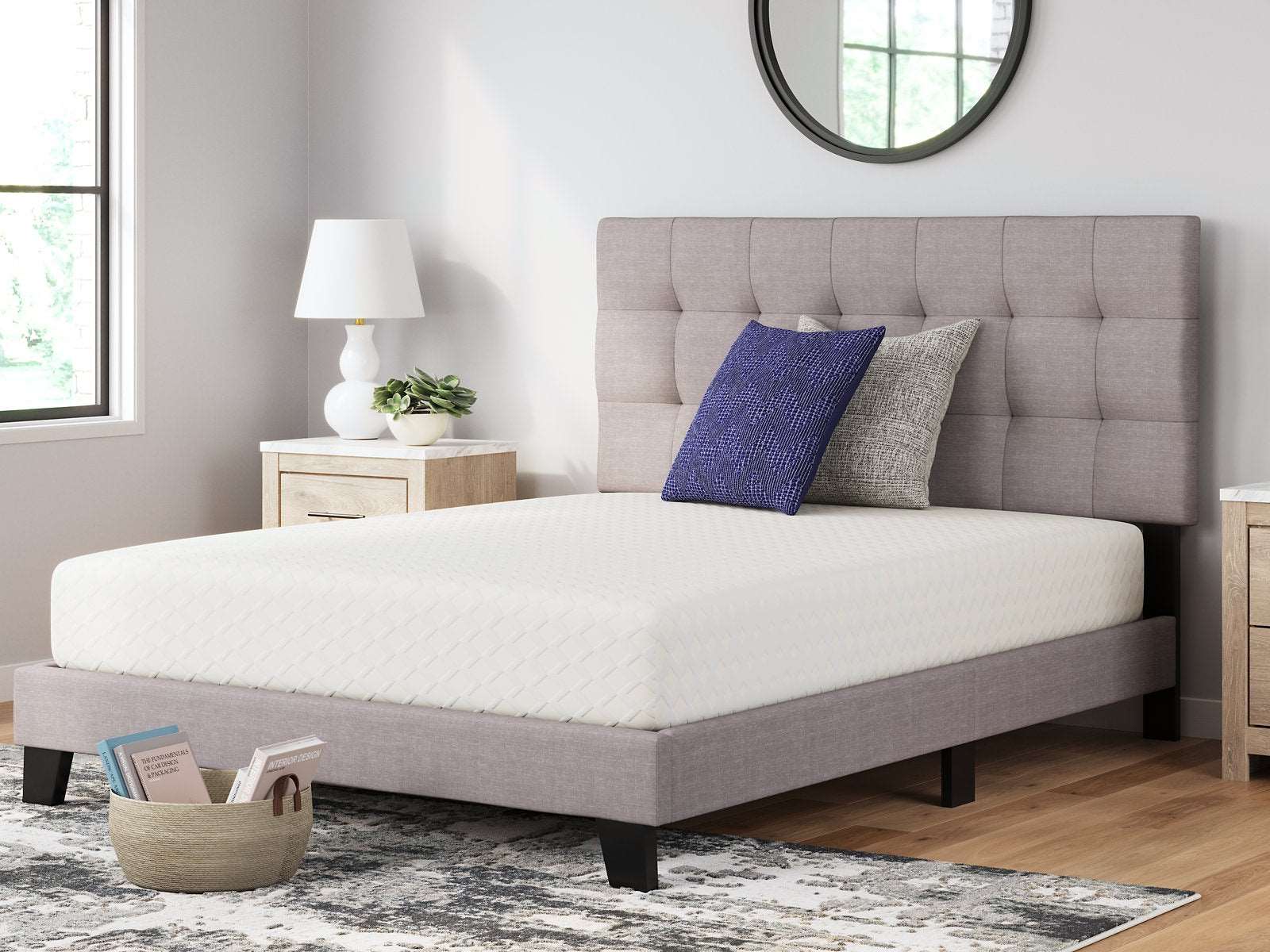 10 Inch Chime Memory Foam Mattress in a Box - Half Price Furniture