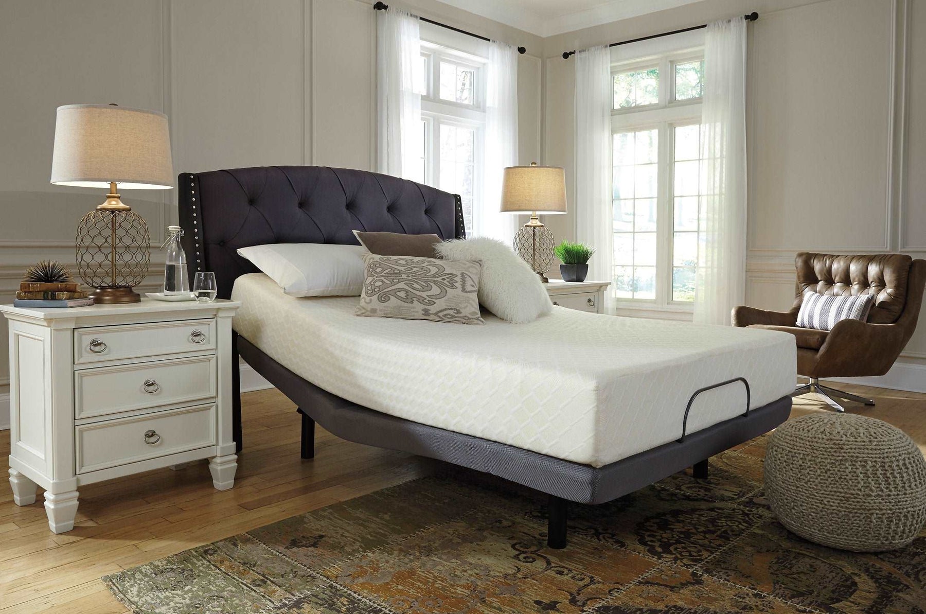 10 Inch Chime Memory Foam Mattress in a Box - Half Price Furniture