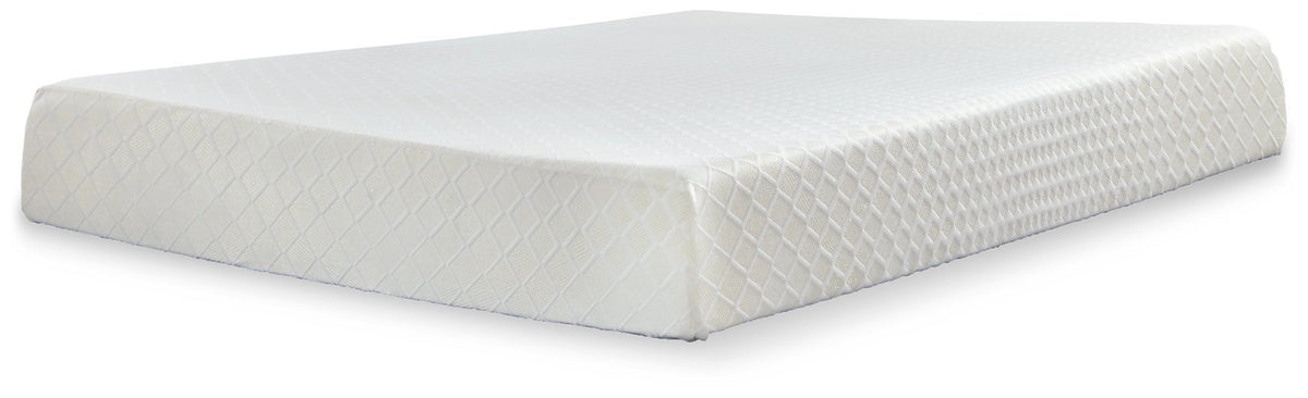 10 Inch Chime Memory Foam Mattress Set - Mattress Set - Half Price Furniture