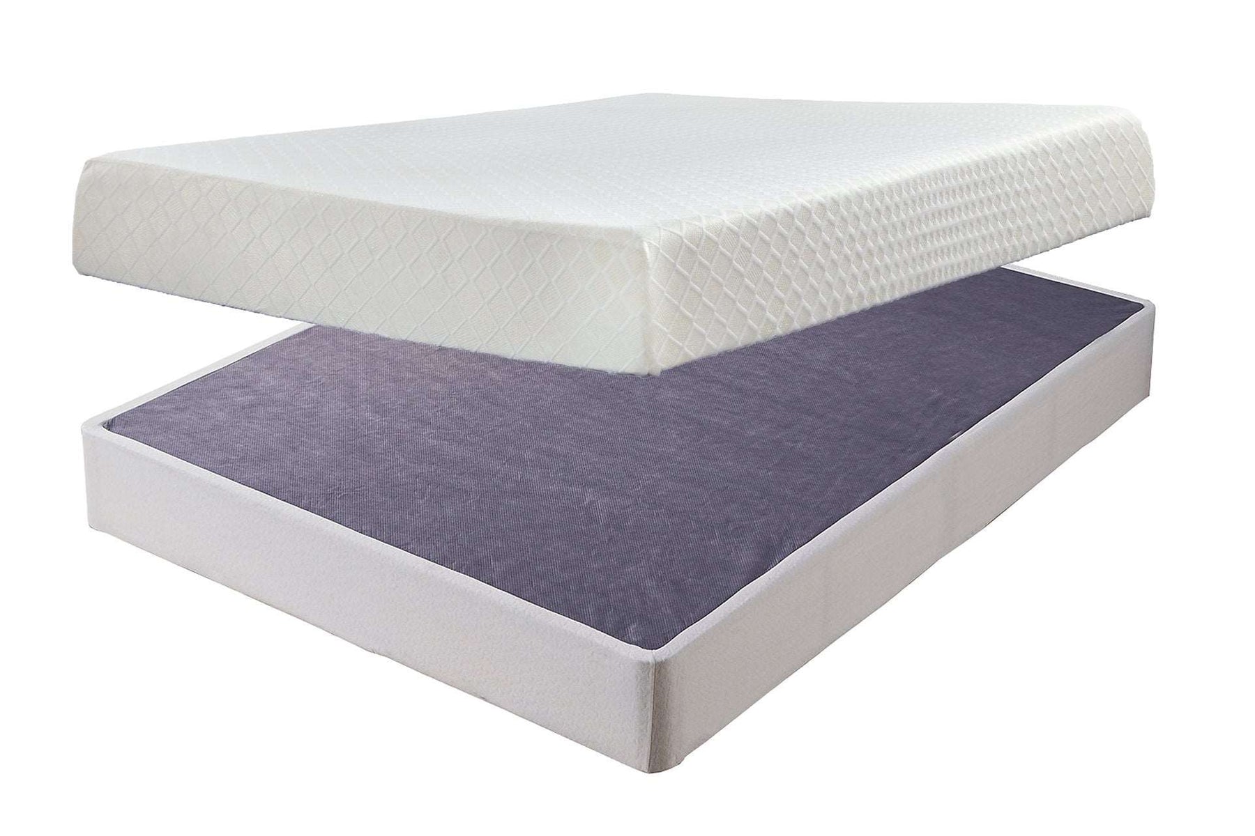 10 Inch Chime Memory Foam Mattress Set - Half Price Furniture