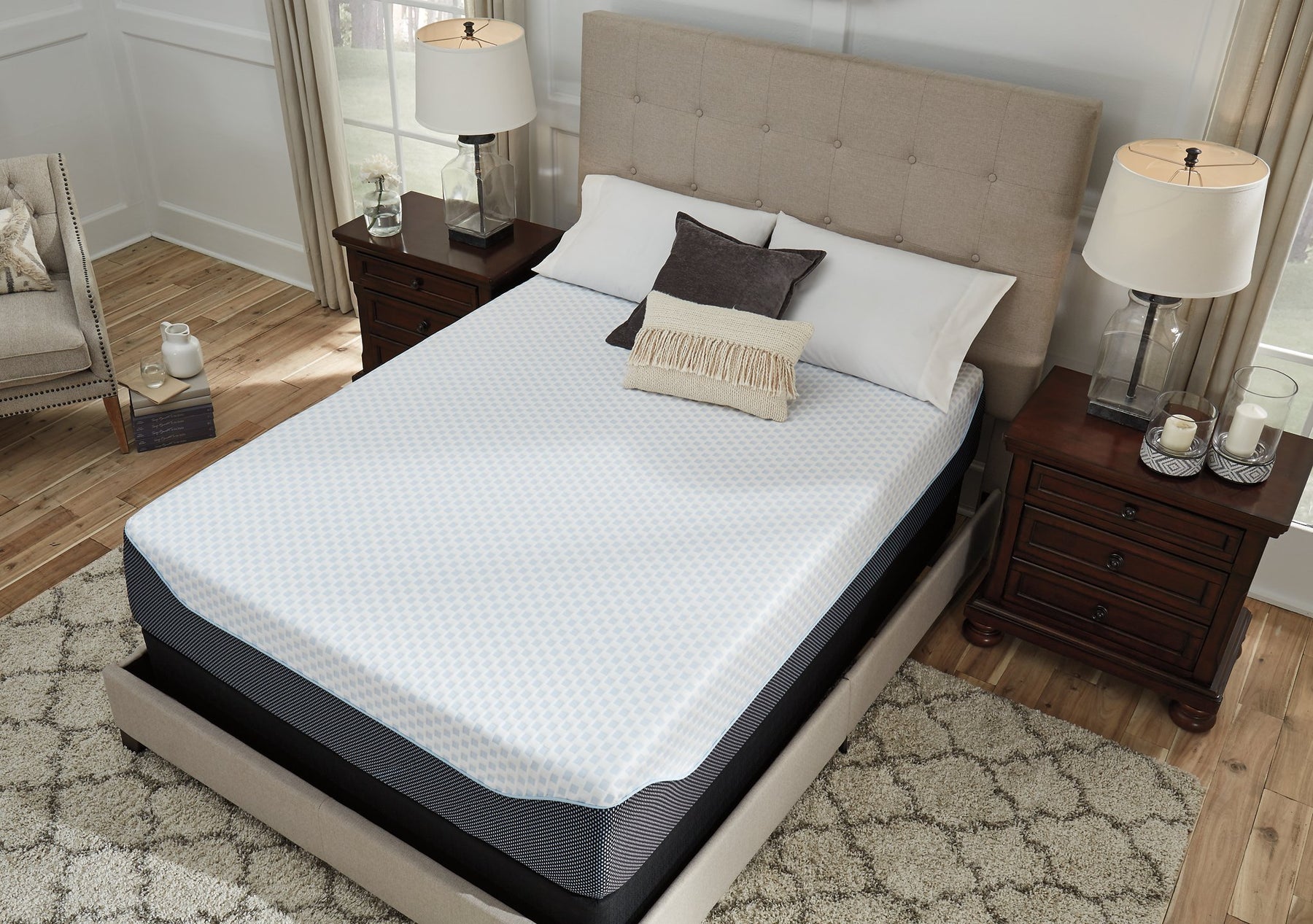 14 Inch Chime Elite Memory Foam Mattress in a Box - Half Price Furniture