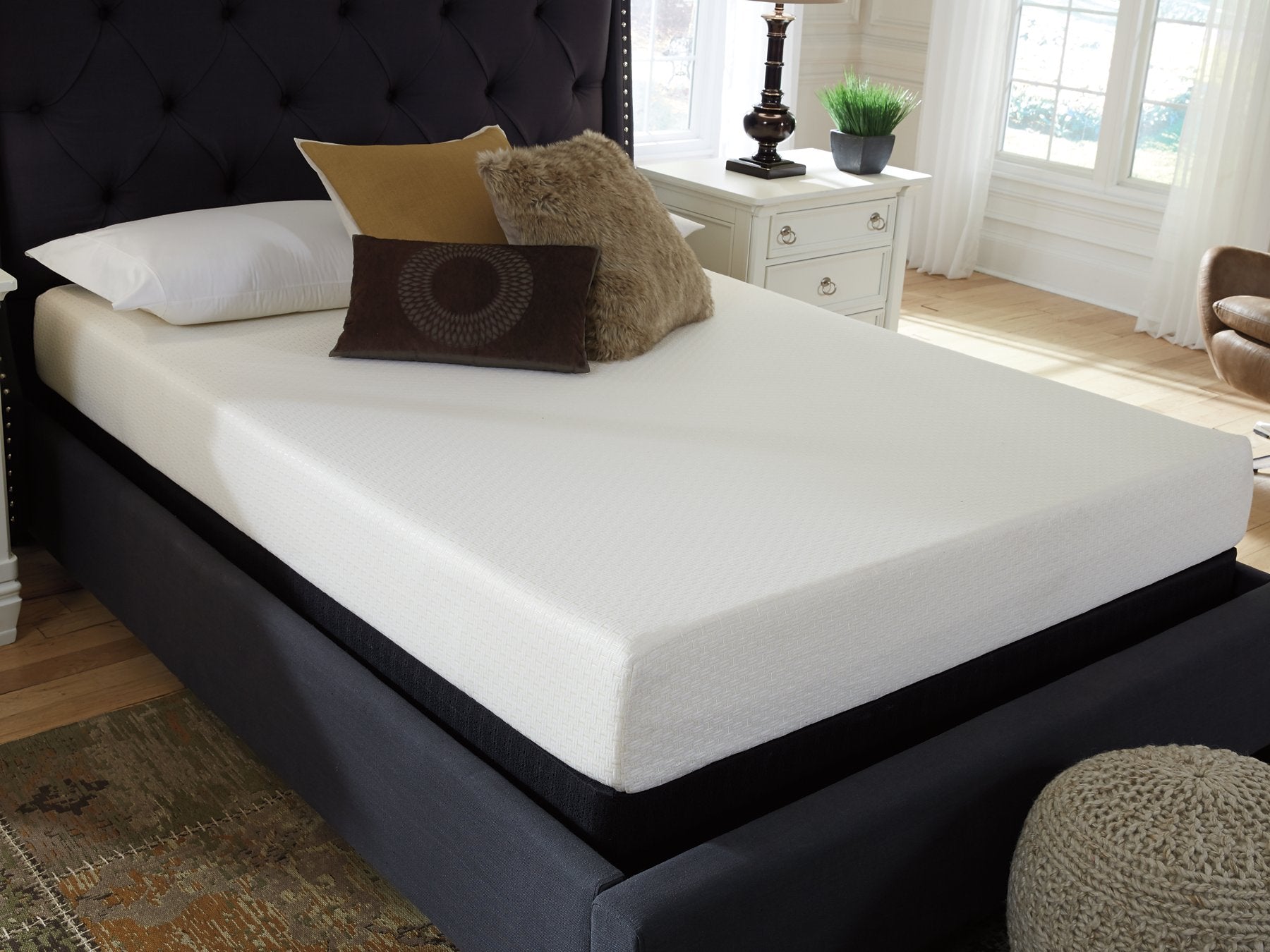 Chime 8 Inch Memory Foam Mattress in a Box - Half Price Furniture